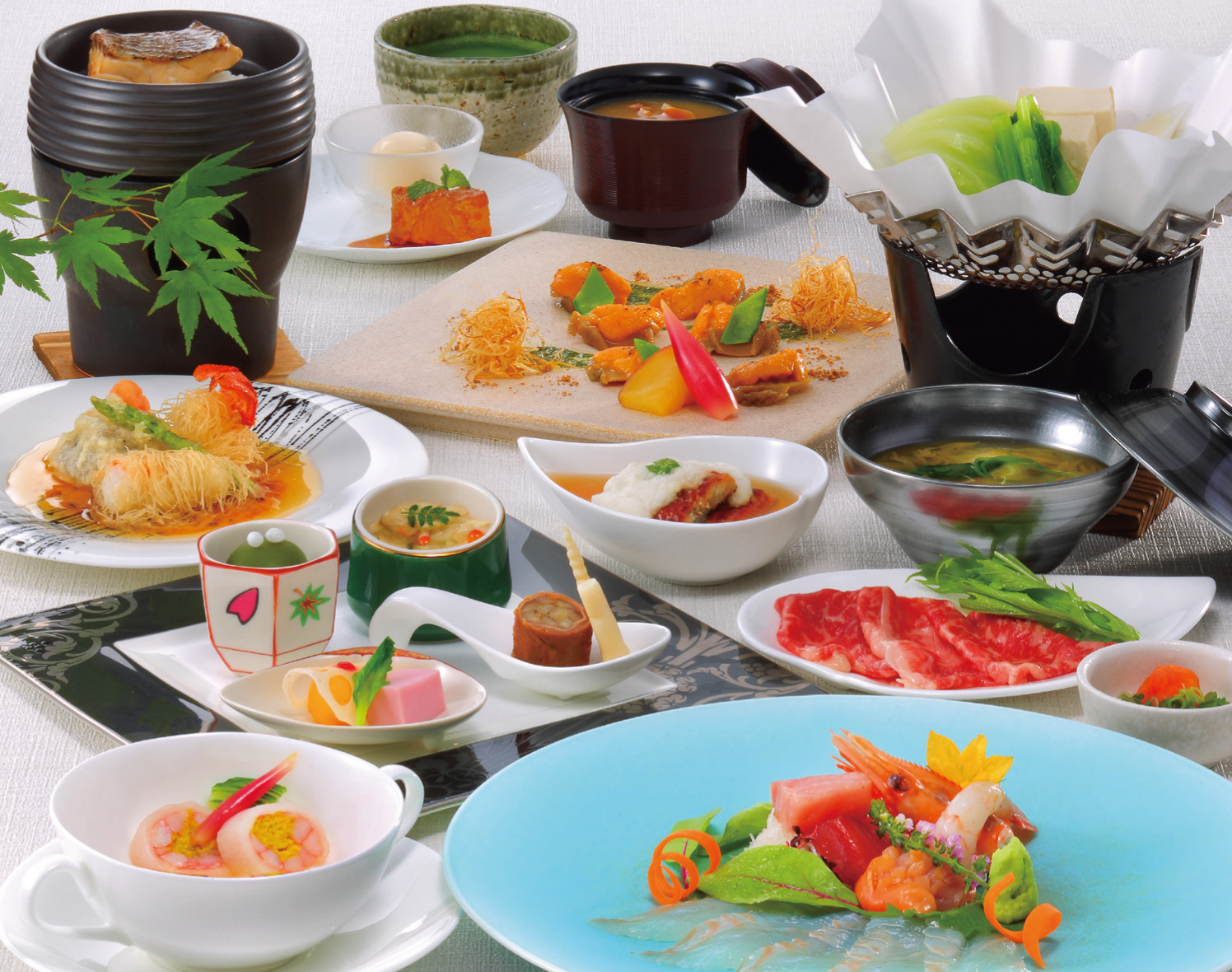 Japanese ¥15,000 Course Plan 和食会席料理